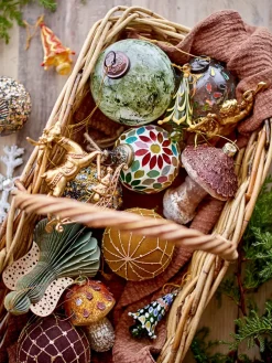 Anisa Christmas ornaments 3 pieces, Brass