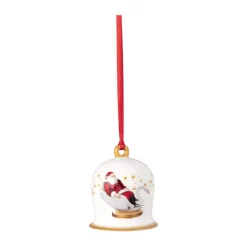Annual Christmas Edition bell, White-red
