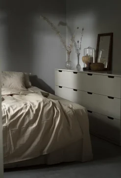 Aoko dresser double 6 drawers, White lacquer