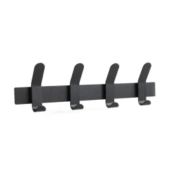 A-Rack, Black, 4 hooks