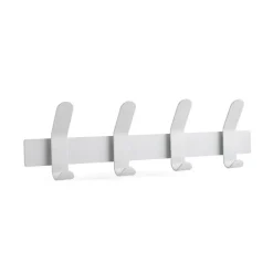 A-Rack, Soft grey, 4 hooks