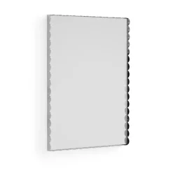 Arcs Mirror Rectangle S mirror 43.5x61.5 cm, Stainless steel