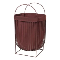 Arild laundry basket, Puce Aubergine