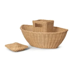 Ark woven basket, Natural