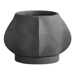 Arket flower pot petit Ø12.8 cm, Dark Grey