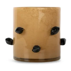 Arlo lantern M Ø15 cm, Beige-black