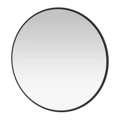 Around mirror Ø69.6 cm, Black