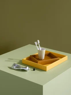 Arrange tray set 2 parts, Amber-acacia