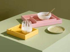 Arrange tray small 17.3x21.4 cm, Ruby