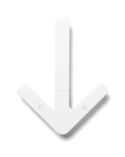 Arrow hanger, white