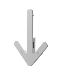 Arrow hanger, white
