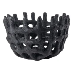 Art Piece braided basket, Black