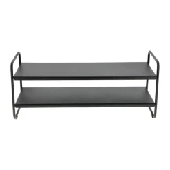 A-shoe rack shoe shelf 33x80 cm, Svart