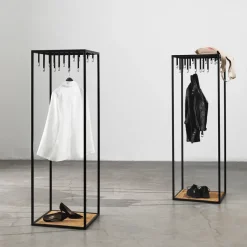 Ateljé clothes hanger, Black