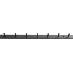 Atlanta hook rail 70 cm, black