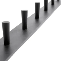 Atlanta hook rail 70 cm, black