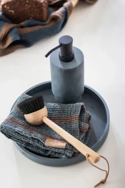 Attitude tray Ø22 cm, Slate blue