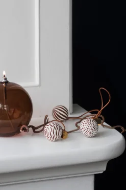 Aura oil lamp large, Brown