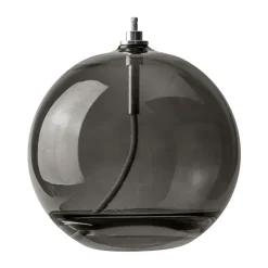 Aura oil lamp large, Smoke grey