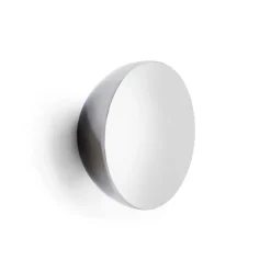 Aura wall mirror large, Stainless steel