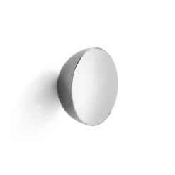 Aura wall mirror small, Stainless steel