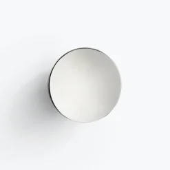 Aura wall mirror small, Stainless steel