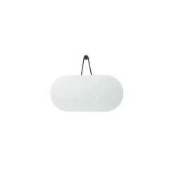 A-Wall Mirror, Black, small