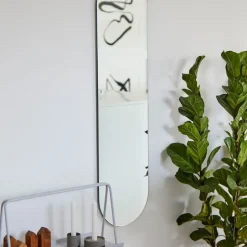 A-Wall Mirror, Black, small