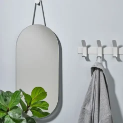 A-Wall Mirror, Black, small