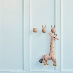 Baby Guggi Giraffe, pink-amber