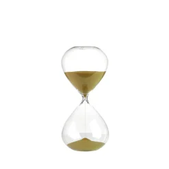 Ball hourglass M 30 cm, Gold