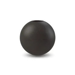 Ball vase black, 8 cm