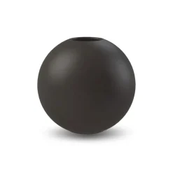 Ball vase black, 10 cm