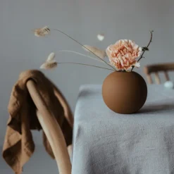 Ball vase coconut, 10 cm