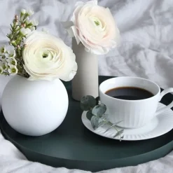 Ball vase white, 8 cm