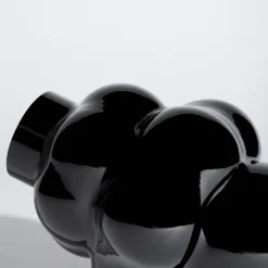 Balloon vase 04 32 cm, black