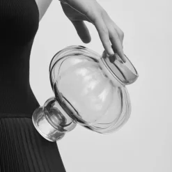 Balloon vase 20 cm, clear