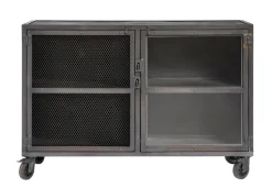 Bar cabinet 21 120x80x45 cm, Bronx-black