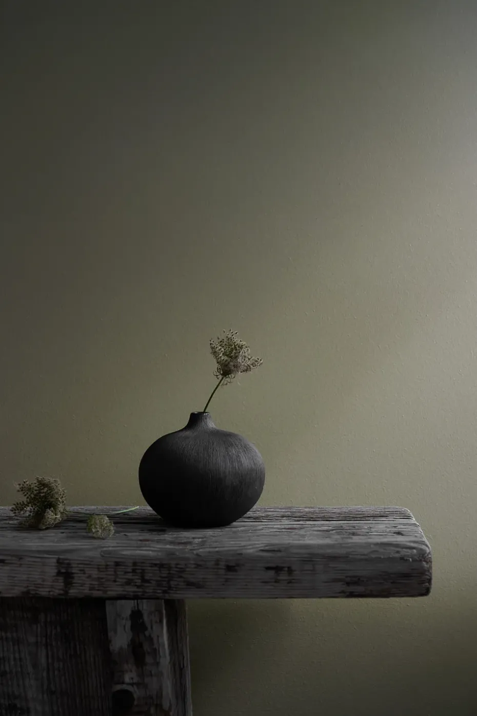Bari vase, Black, L