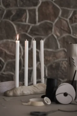 Base advent candle holder, Beige