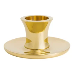 Basso low candle sticks, Solid brass