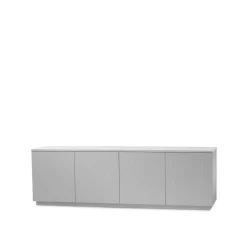 Beam side table, Light grey, light grey base