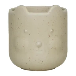 Bear flower pot, Reactive olive