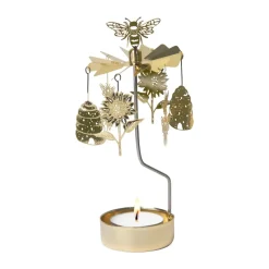 Bee Mine angel chime, Gold