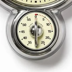 Bengt Ek wall clock, timer, aluminium