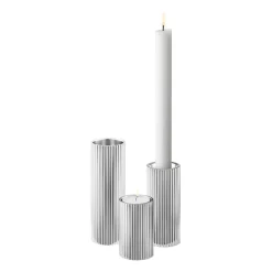 Bernadotte candle sticks 3 pieces, Stainless steel