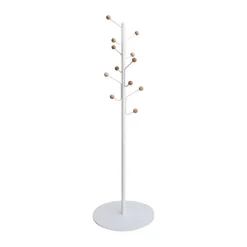 Bill Floor junior coat rack, White
