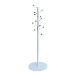 Bill Floor junior coat rack, Pigeon blue