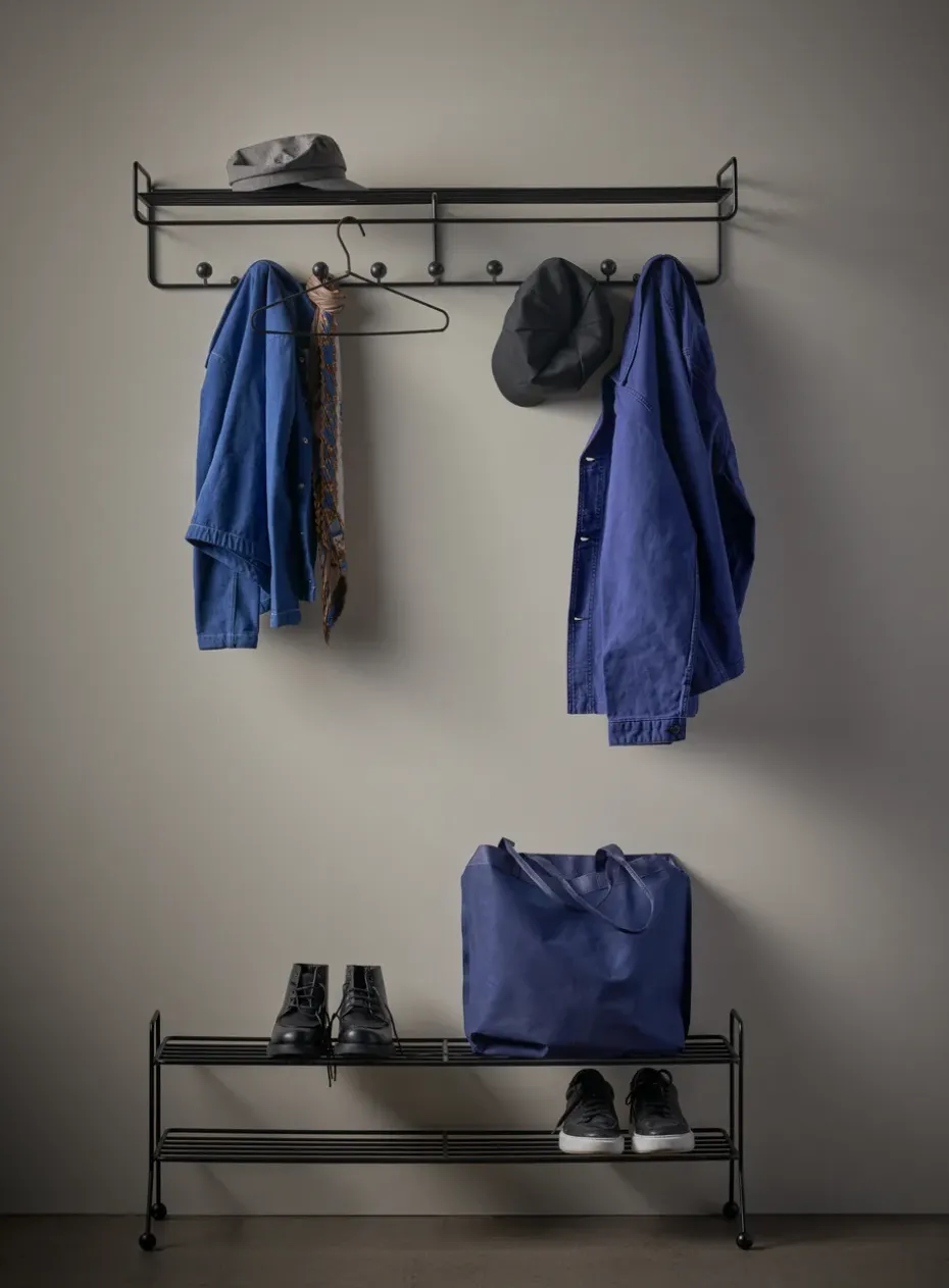 Bill Hat rack L hat rack, Black