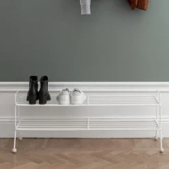 Bill Shoe Shelf L Shoe shelf, White